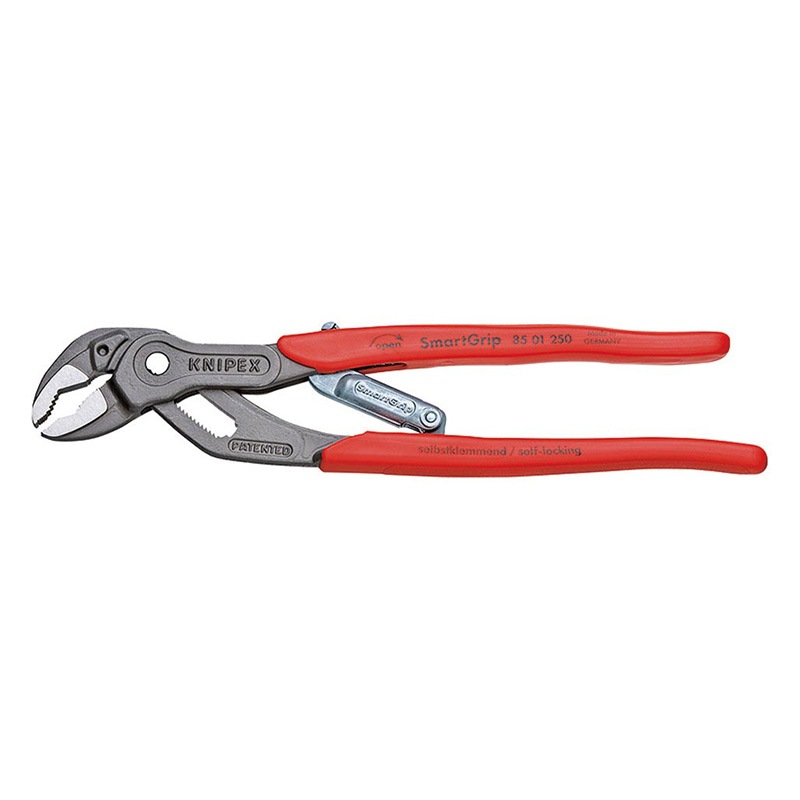 KNIPEX(クニペックス) コブラ ウォーターポンププライヤースマートグリップ (台紙付き)  8501-250|KNIPEX|工具
