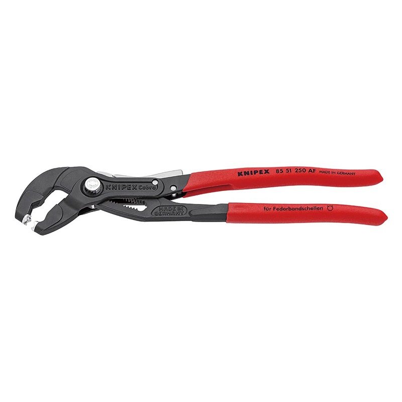KNIPEX(クニペックス) スプリングホースクリッププライヤー (ロック付)  8551-250AF|KNIPEX|工具