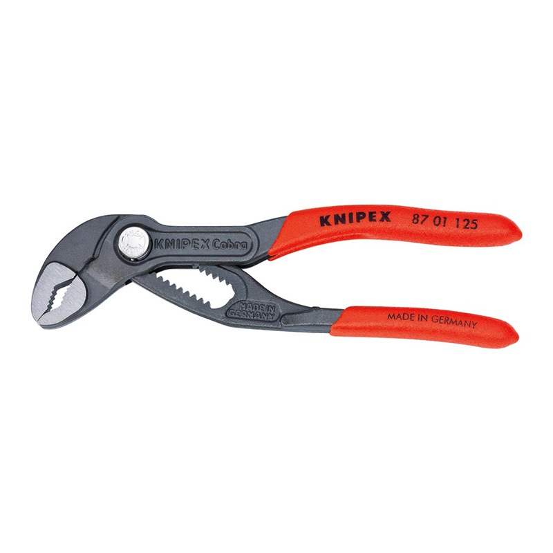 KNIPEX(クニペックス) コブラ ウォーターポンププライヤー (台紙付き)  8701-125SB|KNIPEX|工具