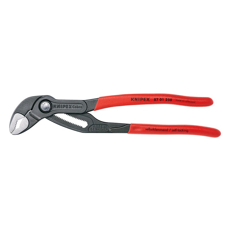 KNIPEX(クニペックス) コブラ ウォーターポンププライヤー (台紙付き)  8701-250SB|KNIPEX|工具