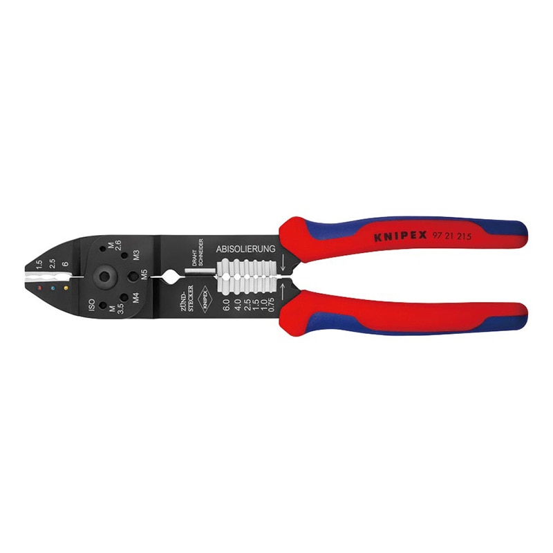 KNIPEX(クニペックス) クリンピングプライヤー (台紙付き)  9721-215|KNIPEX|工具