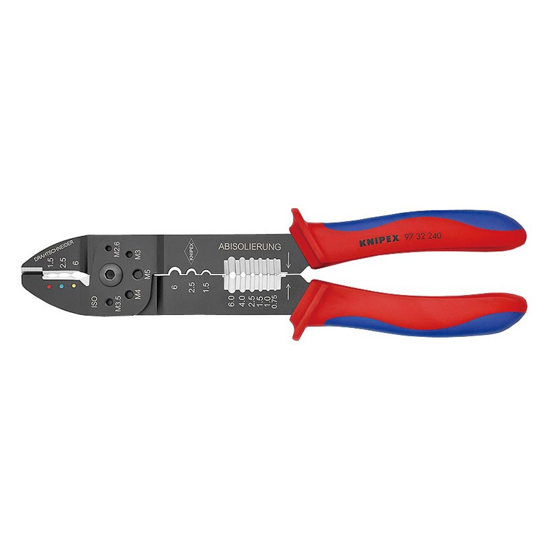 KNIPEX(クニペックス) クリンピングプライヤー (台紙付き)  9732-240SB|KNIPEX|工具