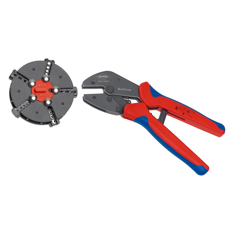 KNIPEX(クニペックス) マルチクリンプマガジン式圧着工具  9733-02|KNIPEX|工具