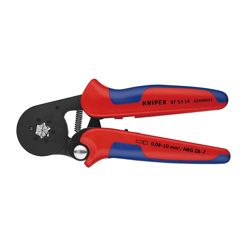 KNIPEX(クニペックス) ワイヤーエンドスリーブ圧着ペンチ (台紙付き)  9753-14|KNIPEX|工具