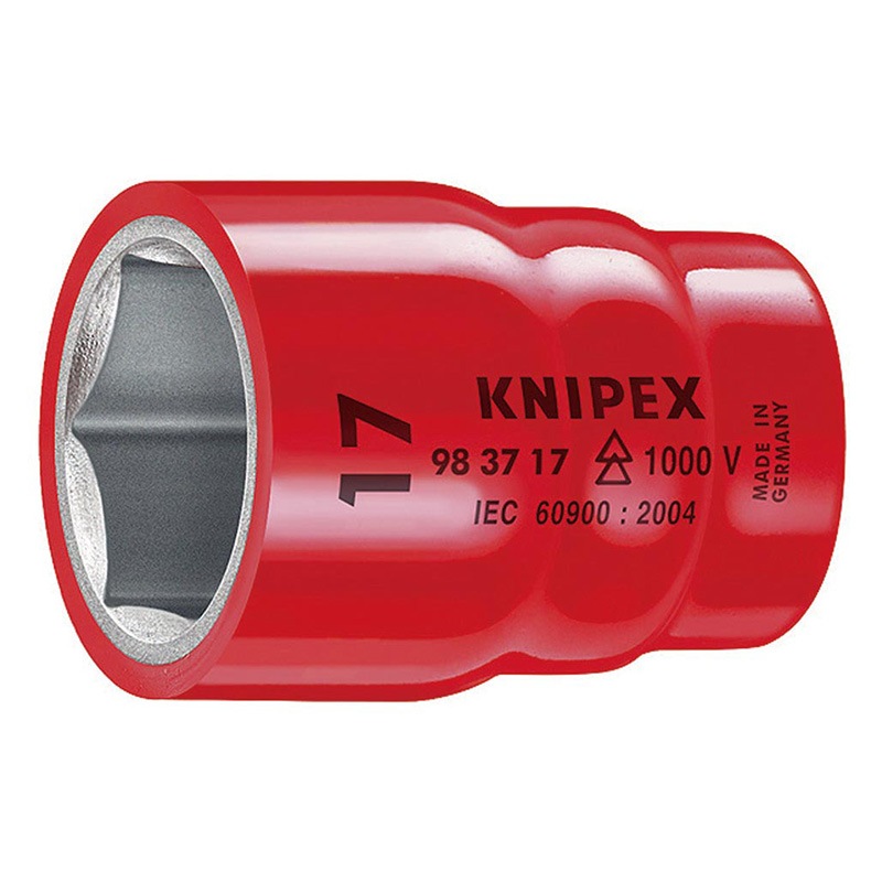 KNIPEX(クニペックス) 絶縁ソケット (3/8SQ) 1000V  9837-13|KNIPEX|工具