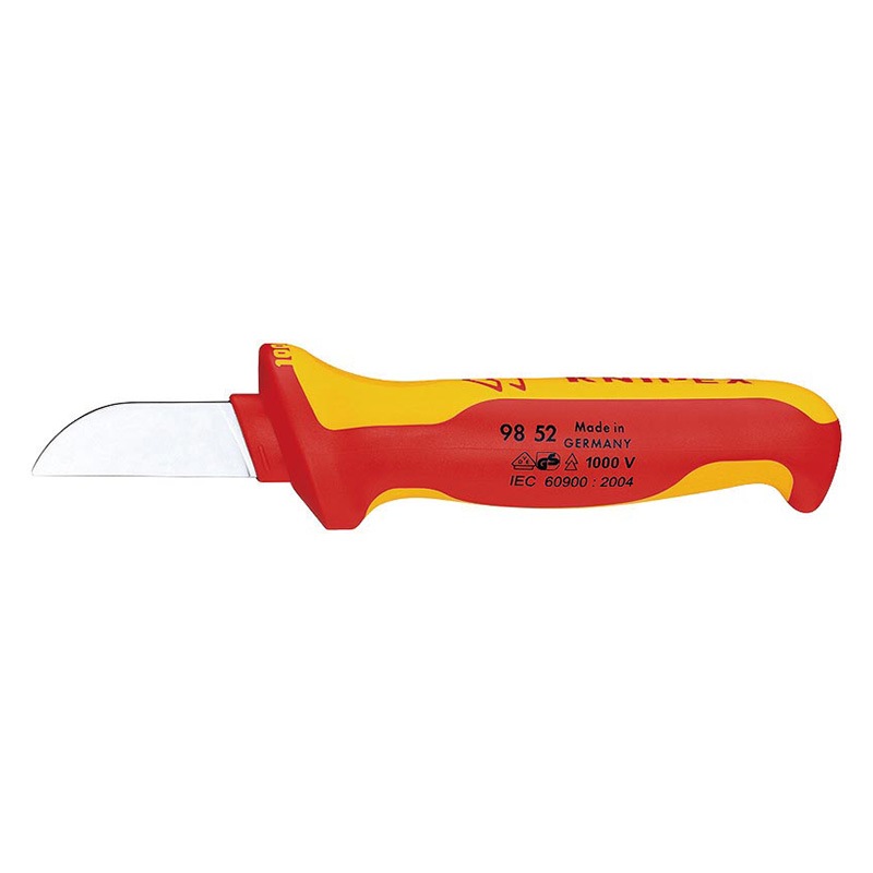 KNIPEX(クニペックス) 絶縁ケーブルナイフ 1000V (台紙付き)  9852|KNIPEX|工具