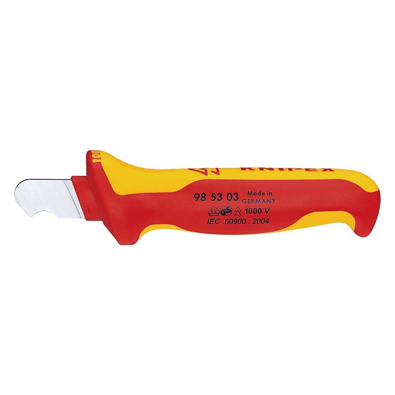 KNIPEX(クニペックス) 絶縁皮むきナイフ 1000V  985303|KNIPEX|工具