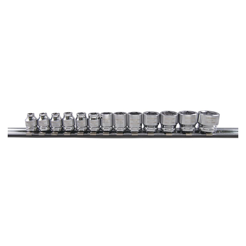 SIGNET(シグネット) 1/4DR 1/4 SQ 13PC ショートソケットセット（6角）  11135|SIGNET|工具