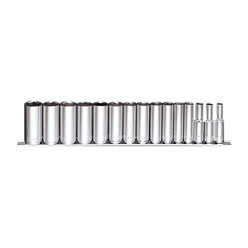 SIGNET(シグネット) 3/8DR 3/8 SQ 15PC ディープソケットセット (12335V)  12335|SIGNET|工具