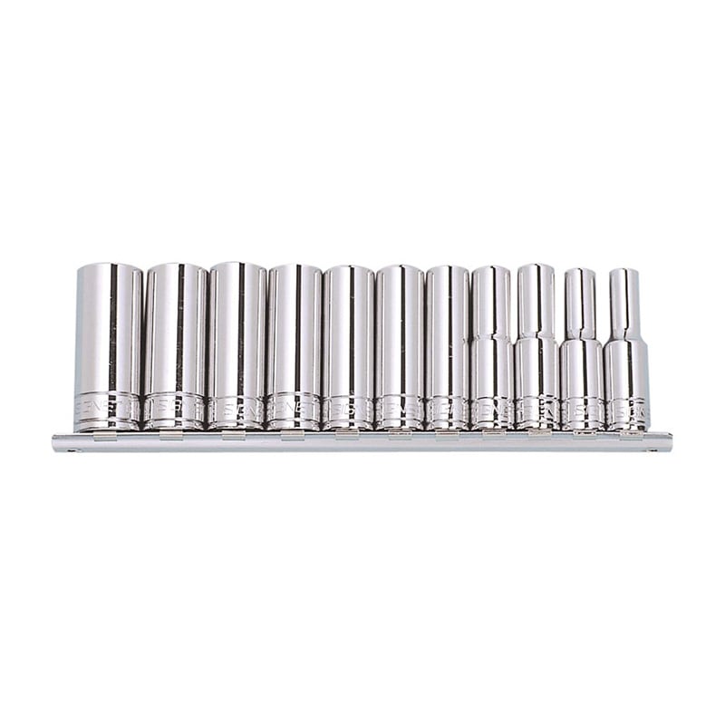 SIGNET(シグネット) 3/8DR 3/8 SQ 11PC ディープソケットセット (12431V)  12431|SIGNET|工具
