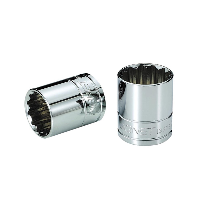 SIGNET(シグネット) 1/2DR 2/1 SQ 17mm ソケット (12角)  13372|SIGNET|工具