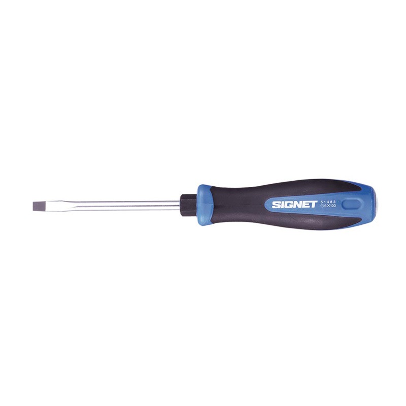 SIGNET(シグネット) (-)6.0X100 ソフトグリップドライバー  51483|SIGNET|工具