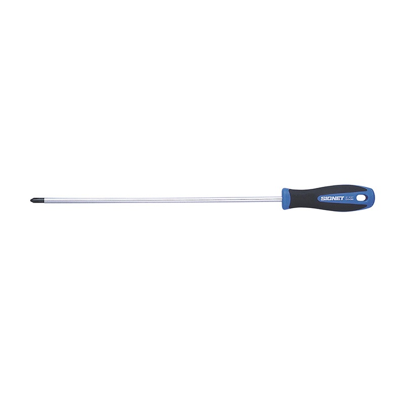 SIGNET(シグネット) (+)#2X300 ソフトグリップロングドライバー  51497|SIGNET|工具
