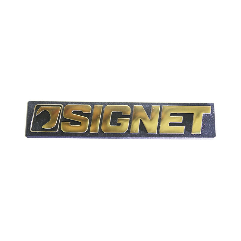 SIGNET(シグネット) SIGNET GOLD ロゴ エンブレム(3D)146x30mm  99939|SIGNET|工具