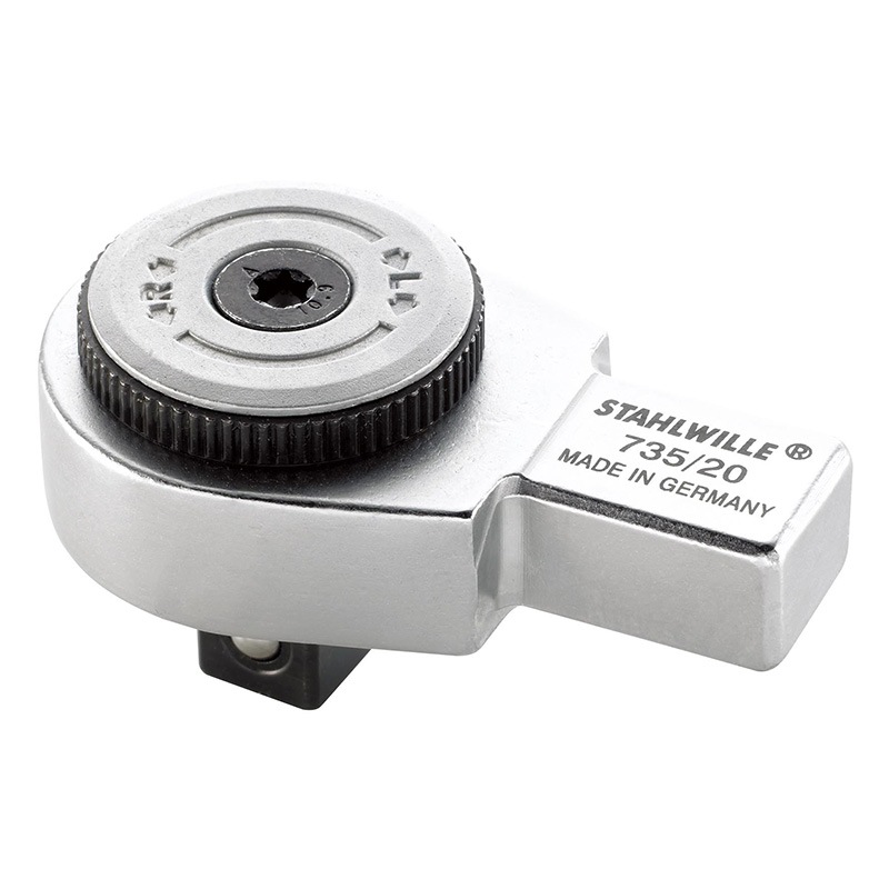 STAHLWILLE（スタビレー） トルクレンチ差替ラチェットヘッド  735/20|STAHLWILLE|工具