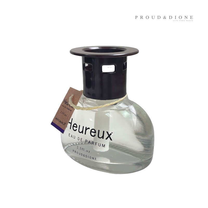 プラウド 芳香剤 フールーリキッドフレグランス ホワイトムスクハピネスの香り 置き型 75ml 車内 部屋 トイレ等 DF-203|芳香剤・消臭剤|車用品