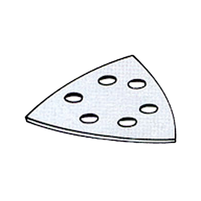 サンディングペーパー ペーパーデルタ #80/5枚  BOSCH（ボッシュ） 2608605192