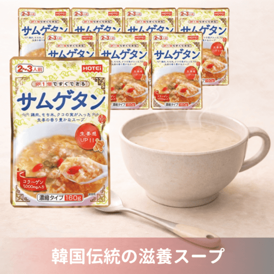 サムゲタン濃縮タイプ R160g 2～3人前 8袋入（ポイント10％）