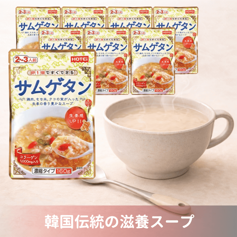 サムゲタン濃縮タイプ R160g 2～3人前 8袋入（ポイント10％）