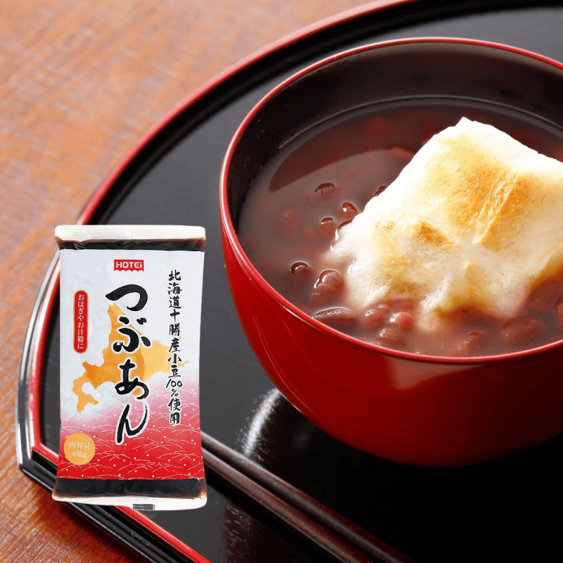 北海道産小豆100%使用つぶあんR400g4袋入(ポイント10%)
