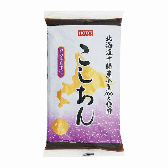 北海道産小豆100％使用こしあんＲ400ｇ４袋入(ポイント10％）