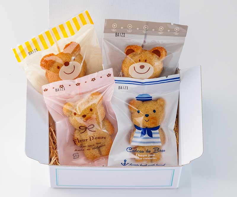 くまのフィナンシェ　（4個入り）