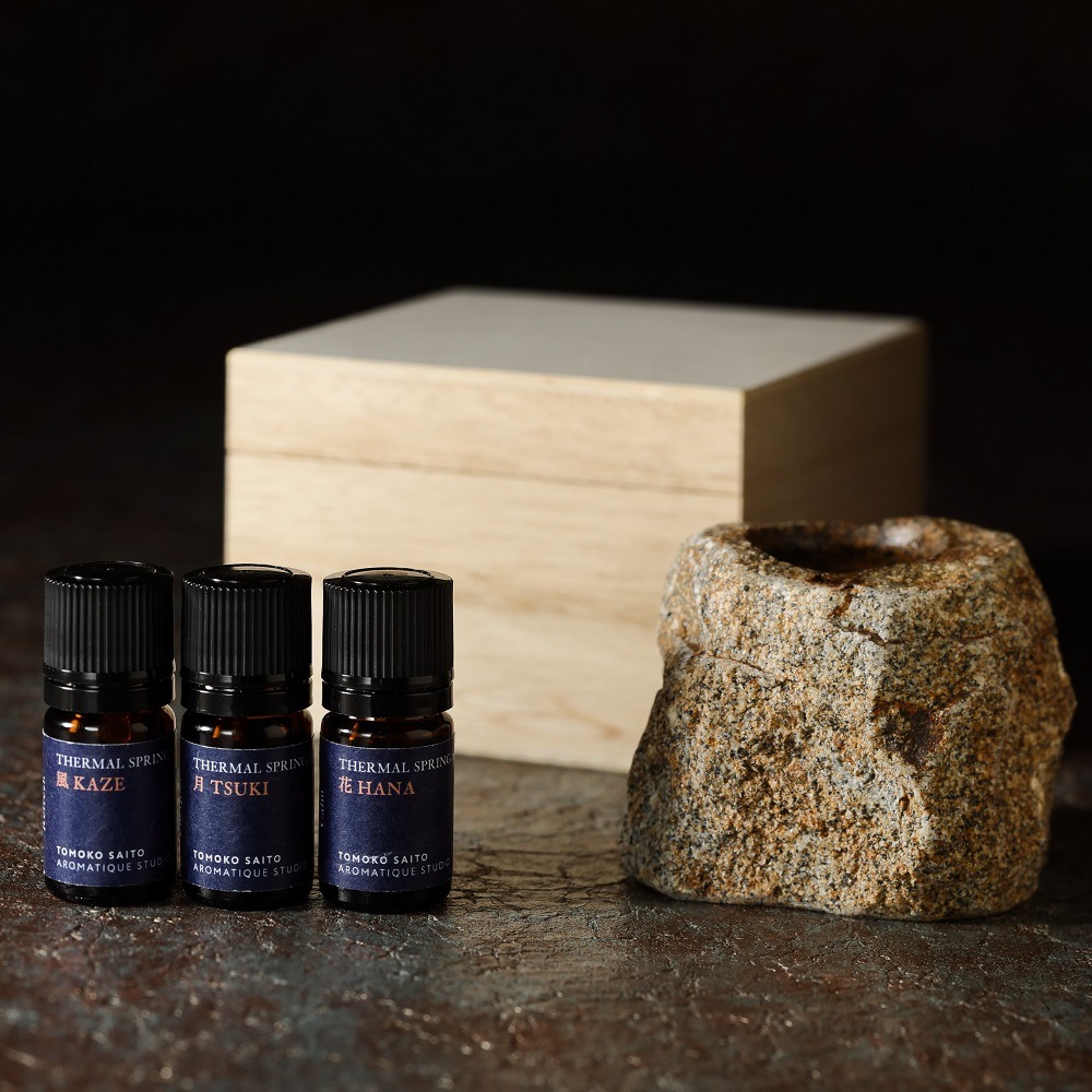 庵治石アロマデュフューザー / Aji Stone Aroma Diffuser