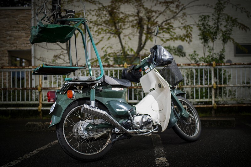 スーパーカブ50cc用 ドラッグマフラー HOTLAP