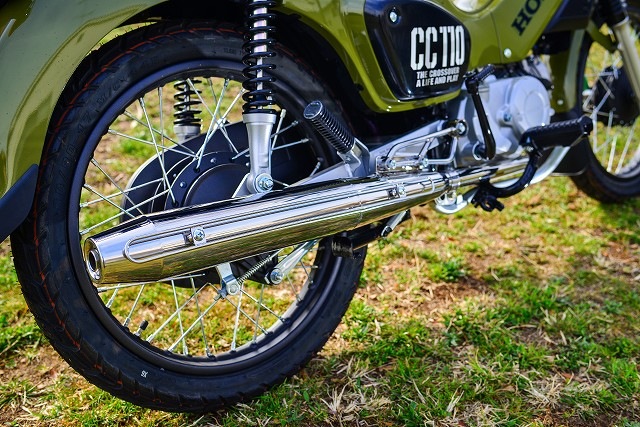 HOTLAP クロスカブ（JA45)用 ダウンマフラー