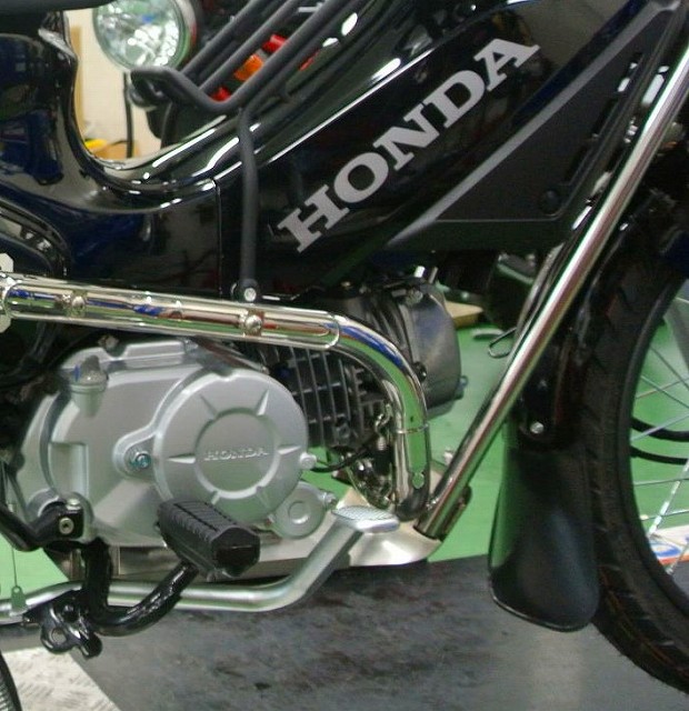 クロスカブ（JA45）用 アップマフラーType2 【政府認証】