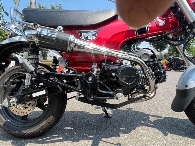 ダックス125（JB04）用 Type520マフラー【政府認証】