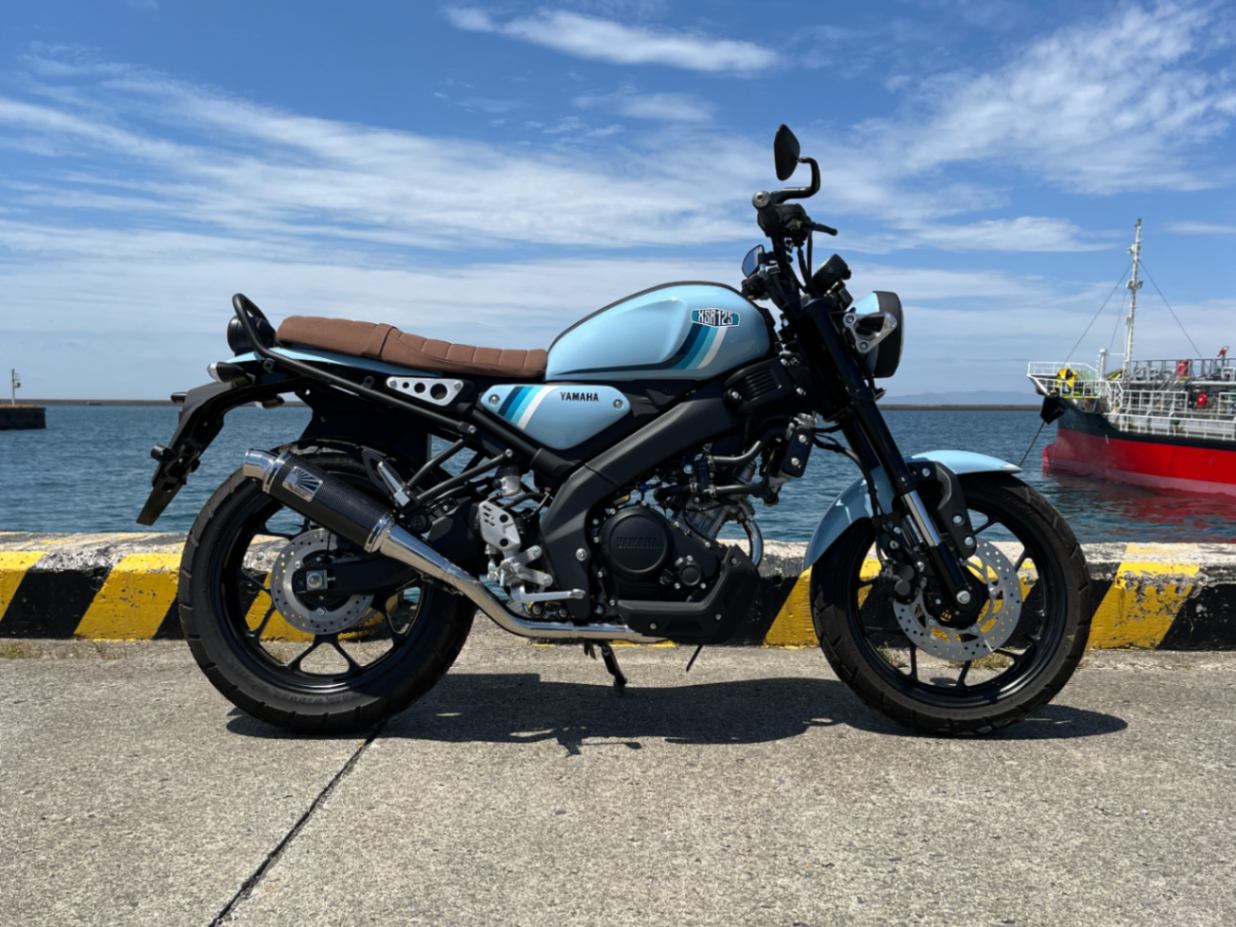 XSR125用 TYPE520マフラー【政府認証】