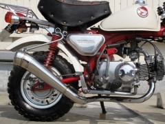 モンキー　キャブ車　デュアルエンドマフラー 楽天市場】モンキー（MONKEY）キャブ車 ZZRタイプマフラー DH