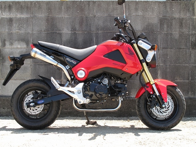 HOTLAP GROM用 212ツインタイプ スリップオンマフラー