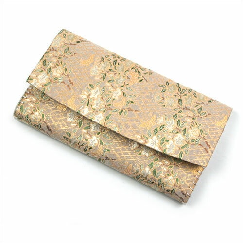 茶道具 茶道 懐紙入れ 正絹 前田家伝来裂 垣段つつじ模様 中川政七商店