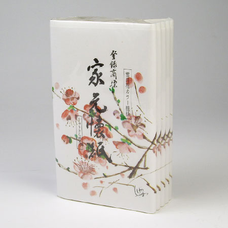 茶道具 懐紙/かいし】 家元懐紙（雪月花カラー模様） 5帖入り | 絵懐紙
