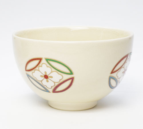 茶道具 抹茶碗】 小茶碗 仁清写し 七宝 宮地英香作 | 小茶碗・利休茶碗