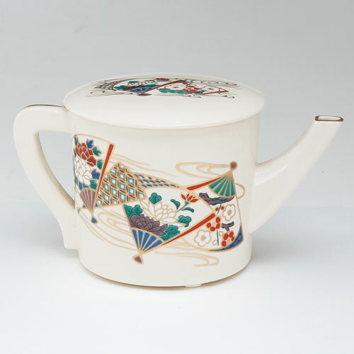 お水指扇面茶道具 （未使用 皆具 平安 暑苦し 白鳳造 茶道具 水