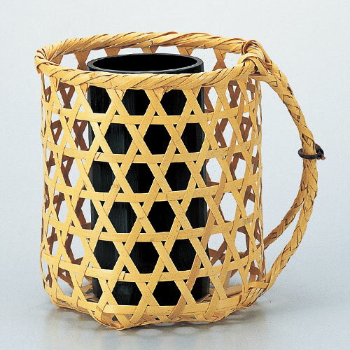茶道具 籠花入 背負籠 白竹 塗竹入子 季節の茶道具 抹茶と茶道具の芳香園 Chatowa