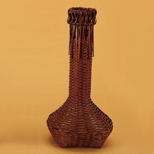 茶道具 籠花入 鶴首籠 塗竹入子 季節の茶道具 抹茶と茶道具の芳香園 Chatowa