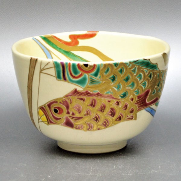 仁清窯茶道具茶碗