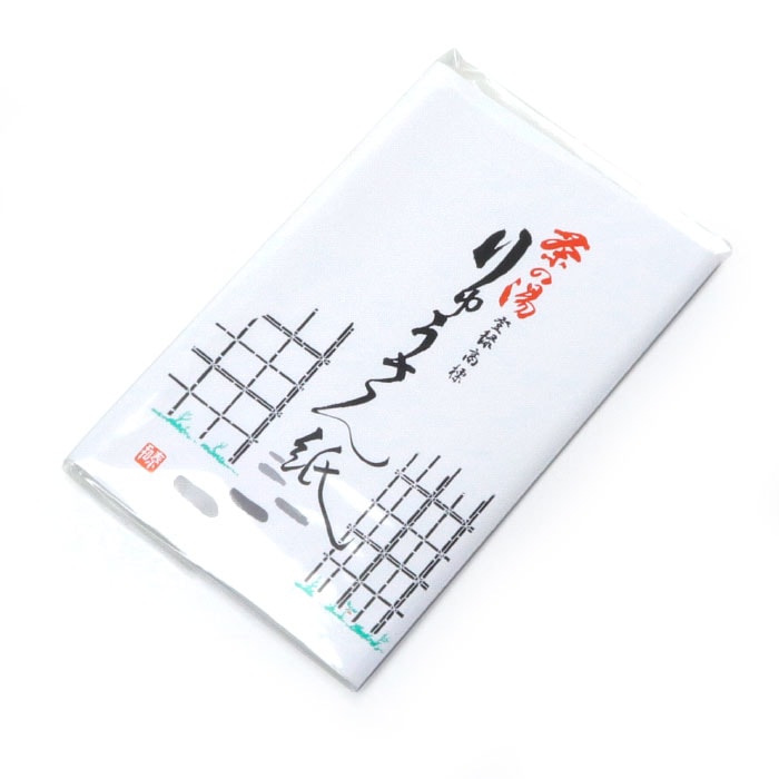りゅうさん紙 山口白梅観製 1帖（50枚）入 | 懐紙 - CHATOWA 茶と和