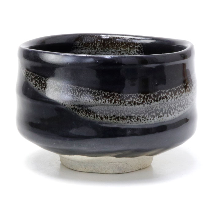 抹茶碗 黒うるし流し 美濃焼 日本製 | 常用茶碗 - CHATOWA 茶と和 抹茶