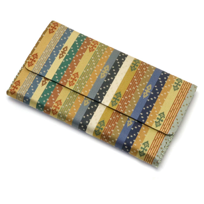 316)正絹金封ふくさ袱紗 茶道具懐紙入れ シルバーグレーの霞暈しに刺繍の花丸 祝儀のし袋入れ 経本入れ 手作り ハンドメイド 着物リメイク