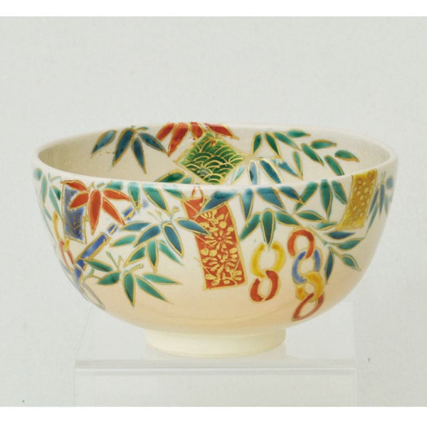 茶道具　御本手茶碗 茶道具 茶碗 御本手 七夕 森下秋彩 作 桐箱入り | 令和7年 夏の茶道具