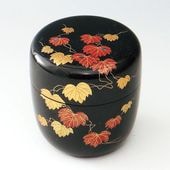 茶道具】中棗 蔦蒔絵 今井千鶴 作 桐箱入り | 令和7年 秋の茶道具