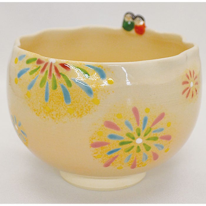 色絵茶碗 花火 竹中洸祥 作 | 令和8年 夏の茶道具 - CHATOWA 茶と和
