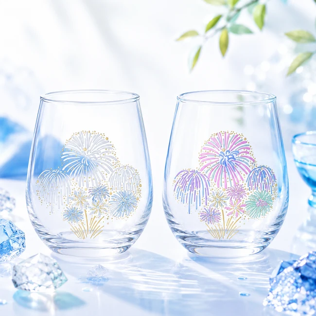 冷感フリーグラス　花火