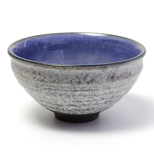 【茶道具　抹茶碗】 抹茶碗 藍の雪原 美濃焼 日本製