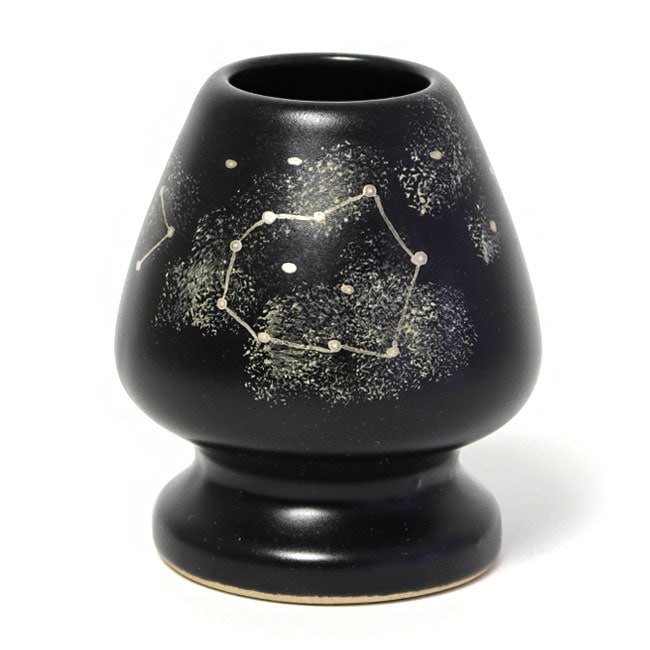 【茶道具 茶筅休め・くせ直し】 茶筌休め 山羊座 八木海峰作 陶器 日本製